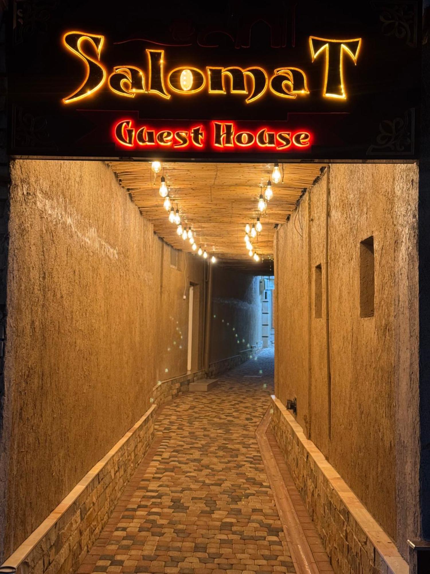 Salomat Guest House Samarkand Exterior foto