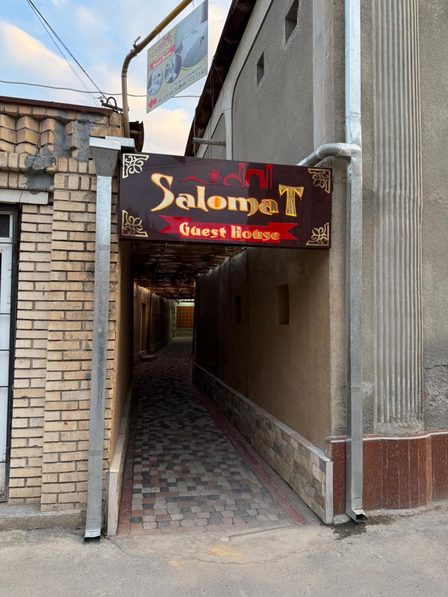 Salomat Guest House Samarkand Exterior foto